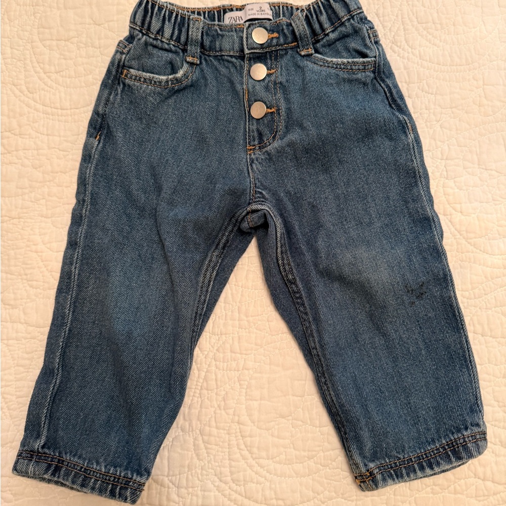 Zara Toddler Denim Jeans